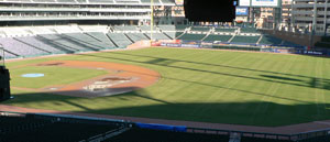 empty comerica park